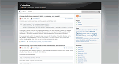 Desktop Screenshot of coderdan.com